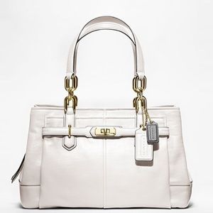 Coach Chelsea Jayden CarryAll- White